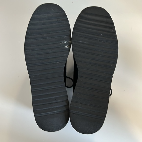 Zara basic collection black chunky lace up loafers size 6 - Picture 5 of 5